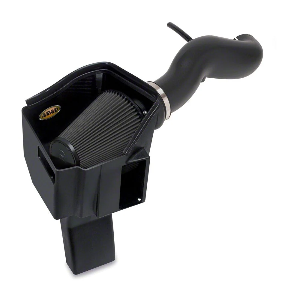 Airaid MXP Series Cold Air Intake with Black SynthaMax Dry Filter (11-15 6.0L Sierra 3500 HD w/ Mechanical Cooling Fan)