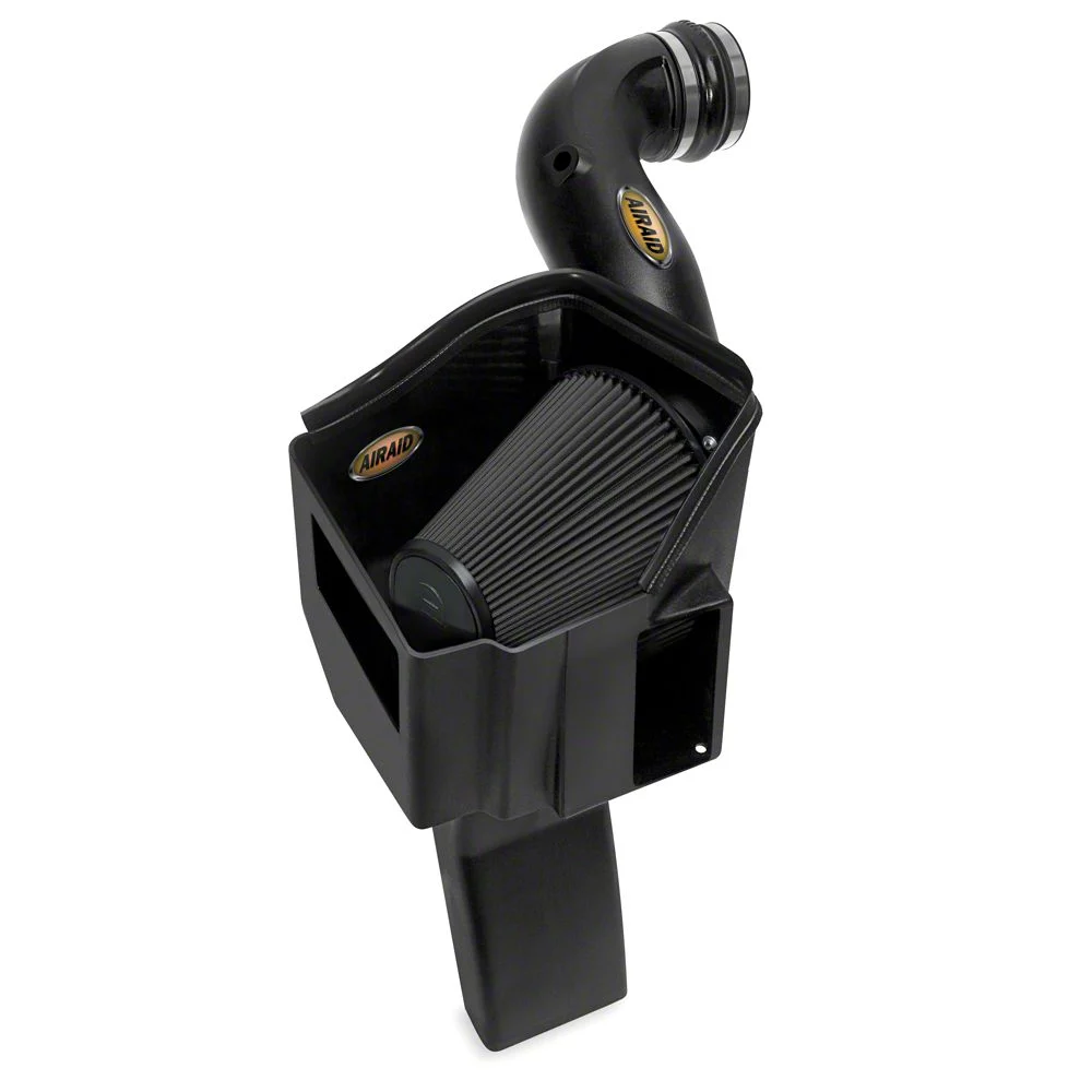 Airaid MXP Series Cold Air Intake with Black SynthaMax Dry Filter (13-16 6.6L Duramax Sierra 3500 HD)