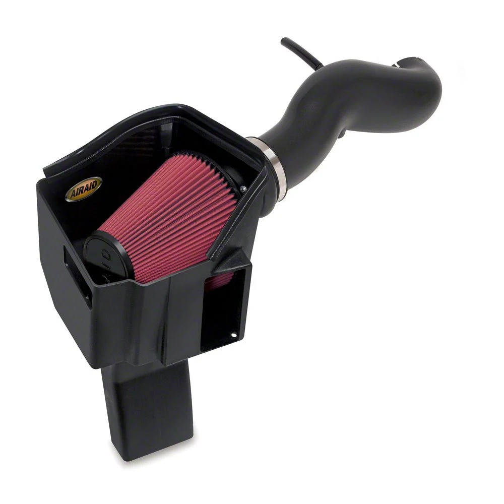 Airaid MXP Series Cold Air Intake with Red SynthaMax Dry Filter (09-10 6.0L Sierra 3500 HD w/ Mechanical Cooling Fan)