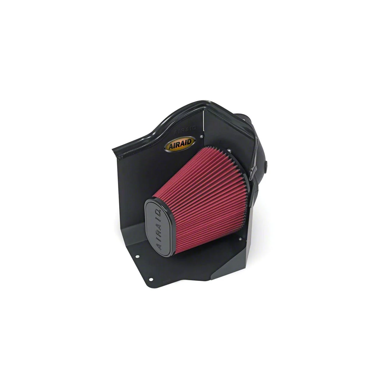 Airaid Performance Cold Air Intake with Red SynthaFlow Oiled Filter (07-10 6.6L Duramax Sierra 3500 HD)