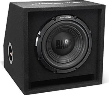 Alpine  Wedge-E Preloaded Subwoofer Enclosure  - 10" Single Enclosure