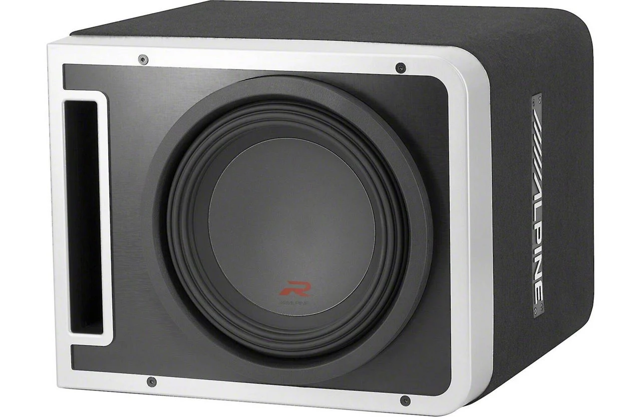 Alpine Single 10-Inch Alpine Halo R-Series Preloaded Subwoofer Enclosure with ProLink (Universal; Some Adaptation May Be Required)
