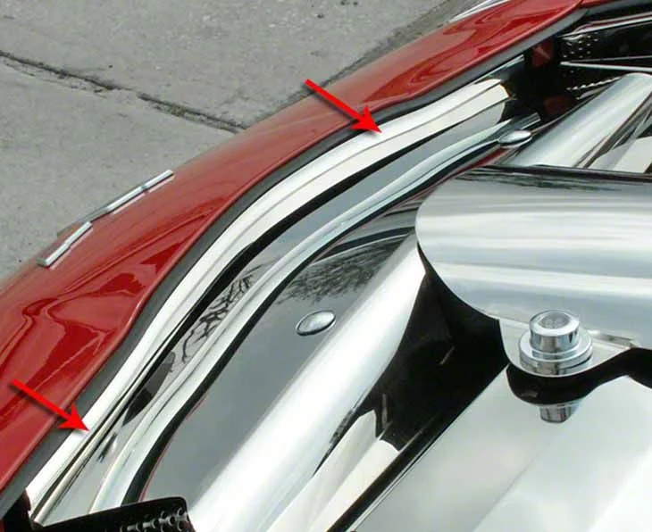 Front Nose Cap; Polished (05-13 Corvette C6)