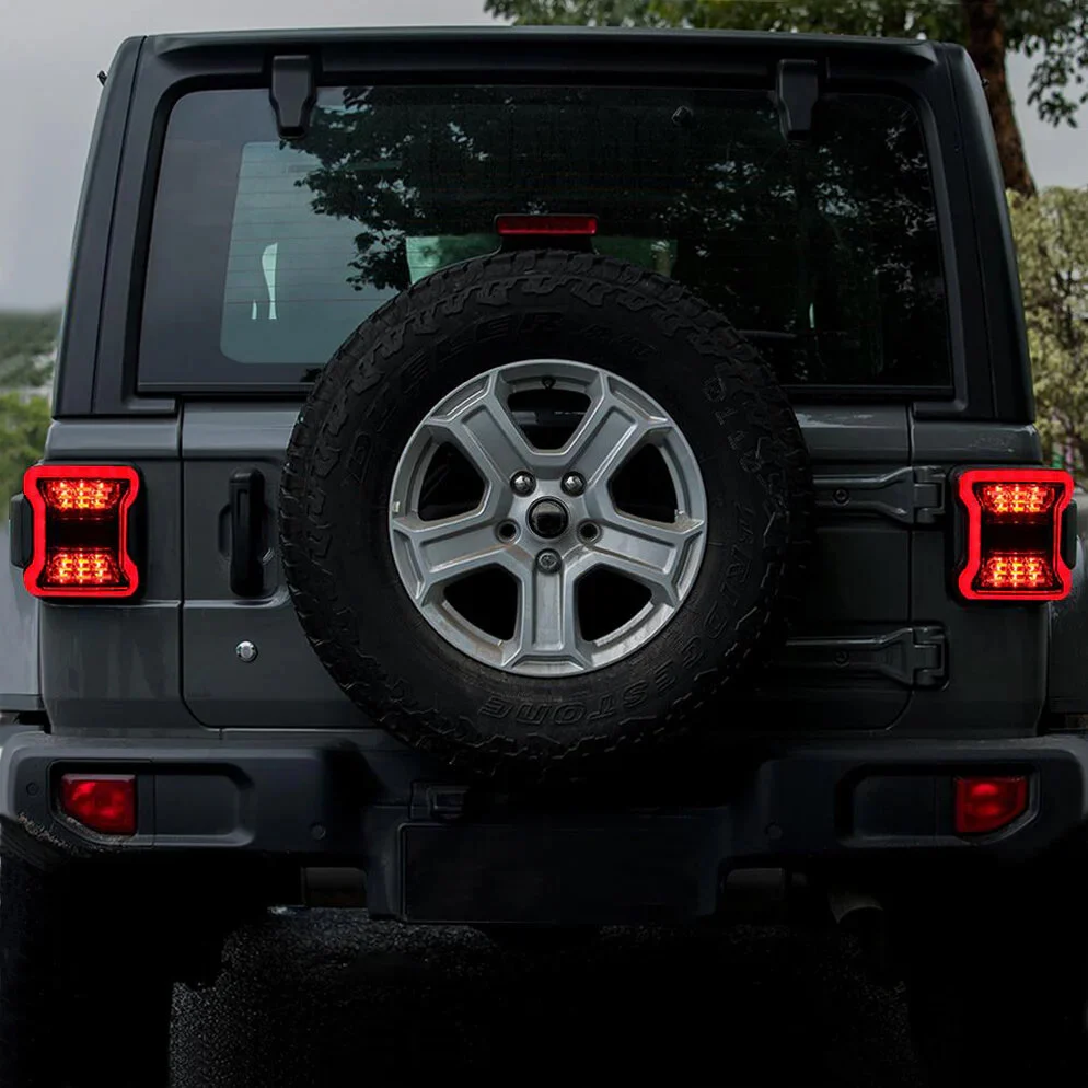 American Modified  LED Tail Lights for 18-26 Jeep Wrangler JL