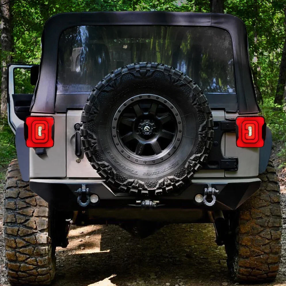American Modified  Tunnel Tail Lights for 07-26 Jeep Wrangler JK & JL