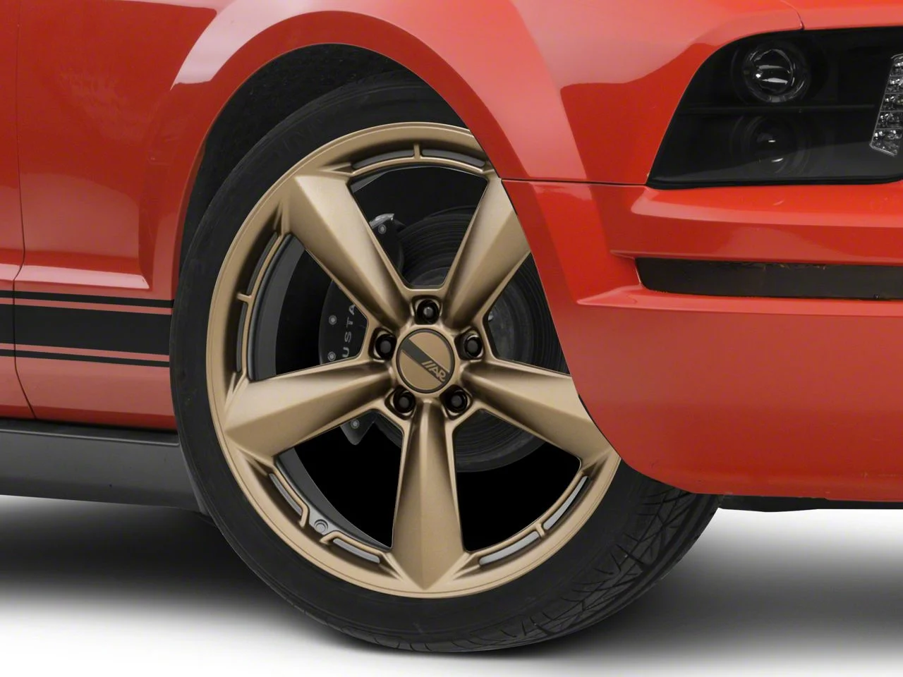 American Racing TTF Matte Bronze Wheel; 20x9.5; 32mm Offset (05-09 Mustang)