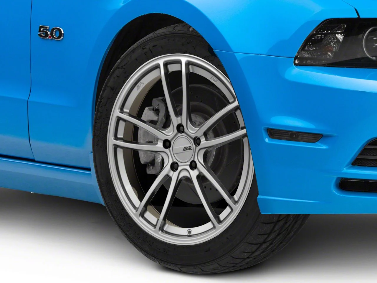 American Racing Mach Five Graphite Wheel; 19x9; 30mm Offset (10-14 Mustang)