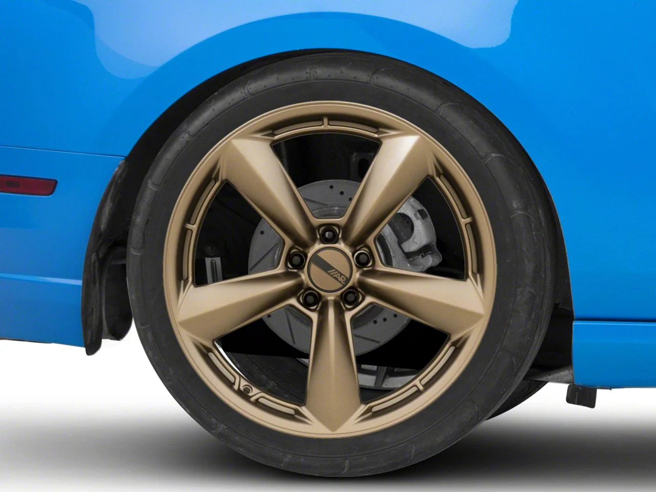 American Racing TTF Matte Bronze Wheel; Rear Only; 20x11; 50mm Offset (10-14 Mustang)