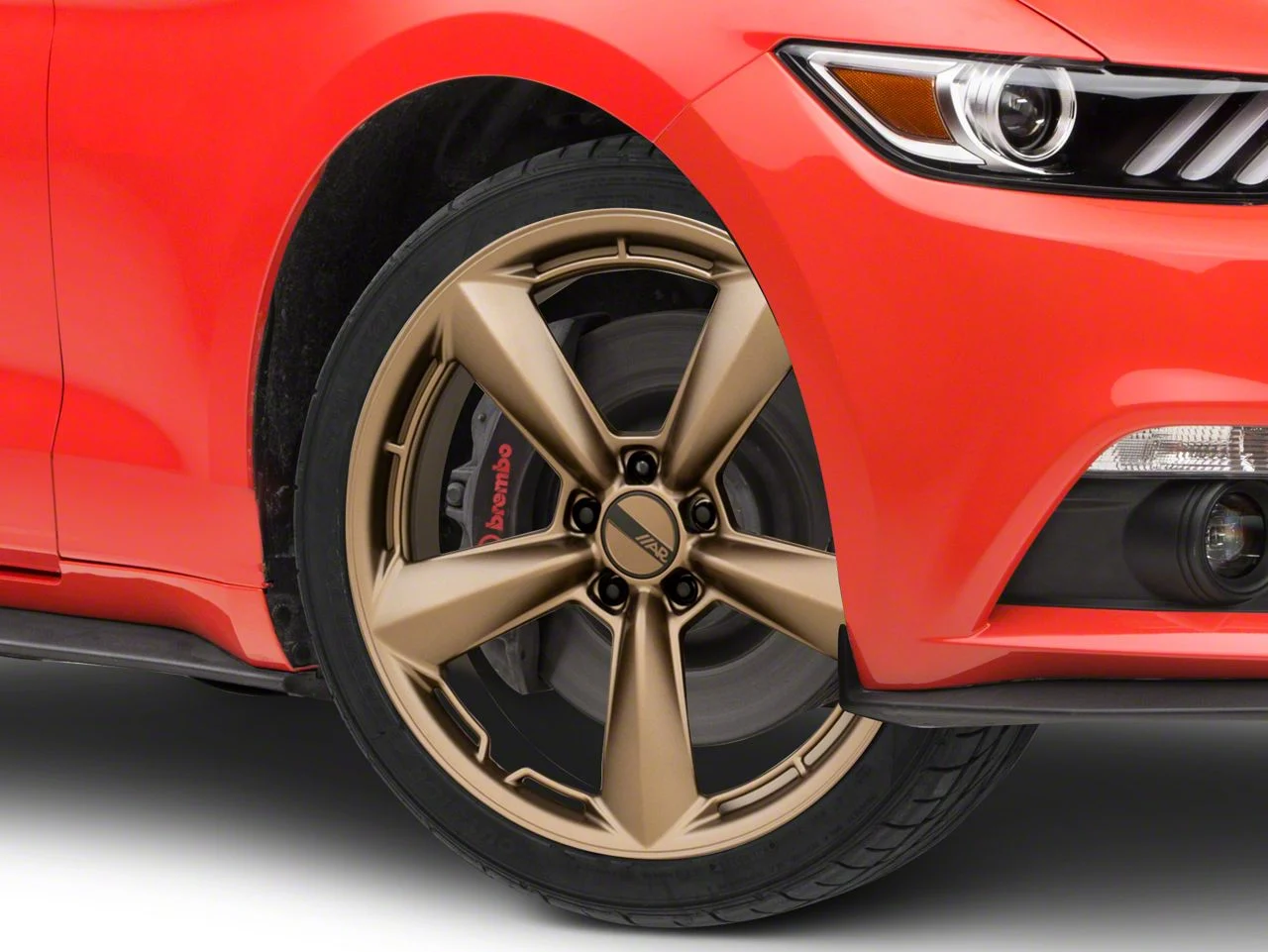American Racing TTF Matte Bronze Wheel; 20x9.5; 32mm Offset (15-23 Mustang GT, EcoBoost, V6)