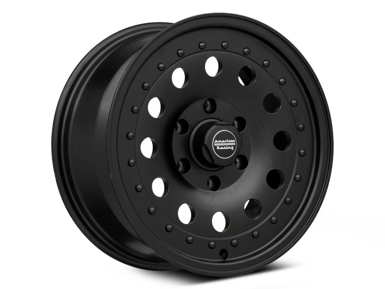 American Racing AR62 Outlaw II Satin Black 6-Lug Wheel; 17x8; 30mm Offset (19-23 Ranger)