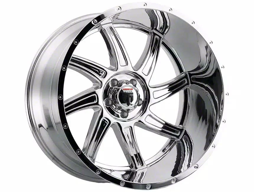 American Truxx Vortex Chrome 6-Lug Wheel; 22x12; -44mm Offset (07-14 Yukon)