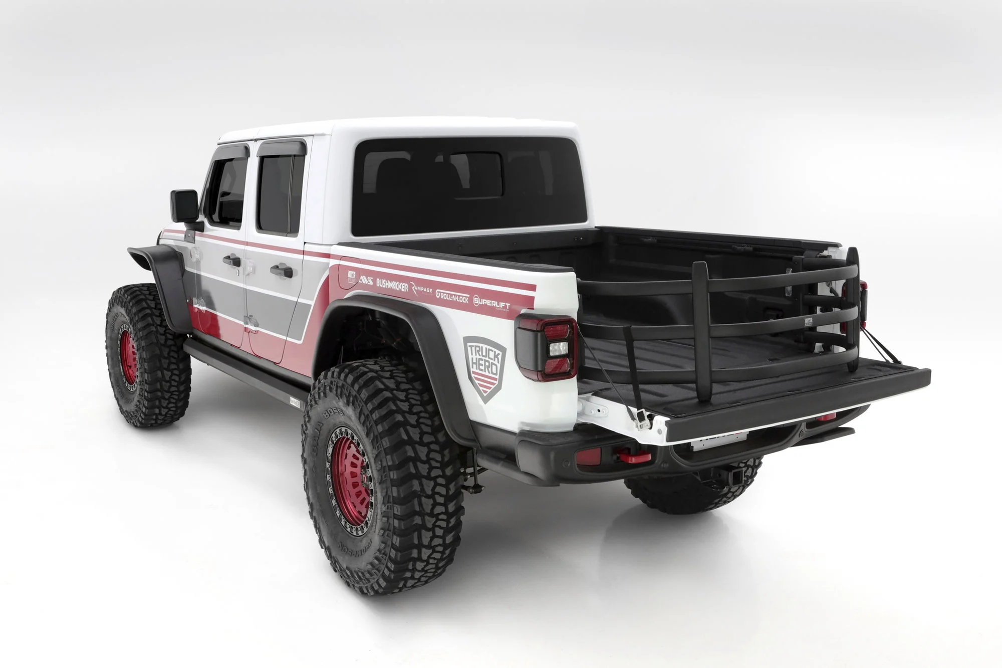 AMP Research 74833-01A BedXTender HD Sport Truck Bed Extender for 20-22 Jeep Gladiator JT