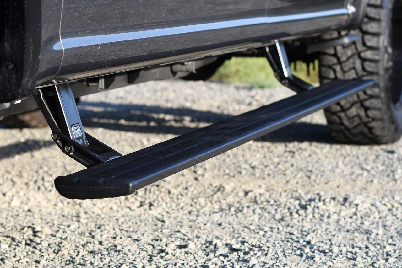 Amp Research PowerStep Smart Series Running Boards; Plug-n-Play (15-16 6.6L Duramax Silverado 2500 HD Double Cab, Crew Cab)