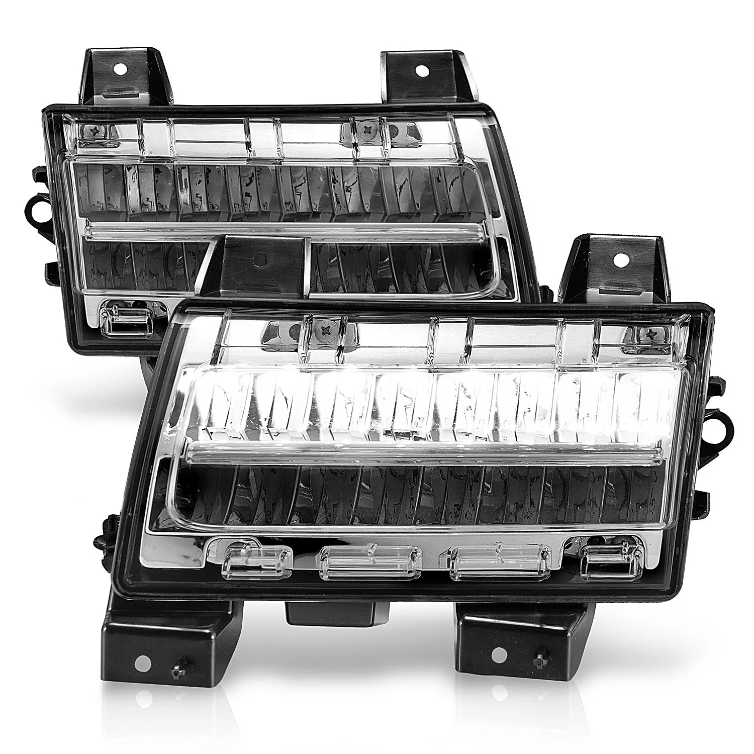 Anzo USA  LED Parking Light with Sequential Turn Signal  for 18-21 Jeep Wrangler JL 2-Door & Unlimited JL 4-Door Sport & Sport S