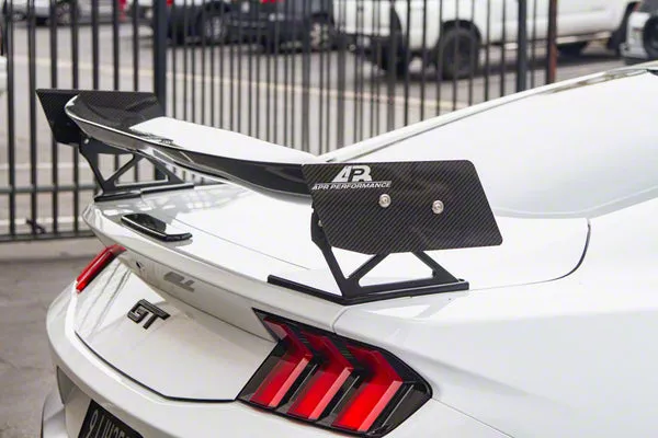 APR Performance GTC-200 Adjustable Wing without Center Cover (24-26 Mustang Fastback)