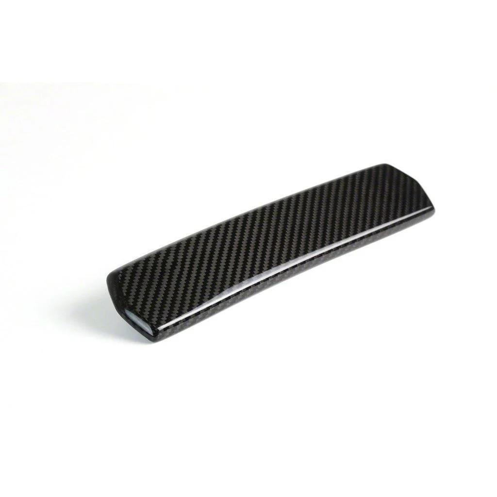 APR Performance Spoiler Hole Cover; Carbon Fiber (15-23 Mustang Fastback)