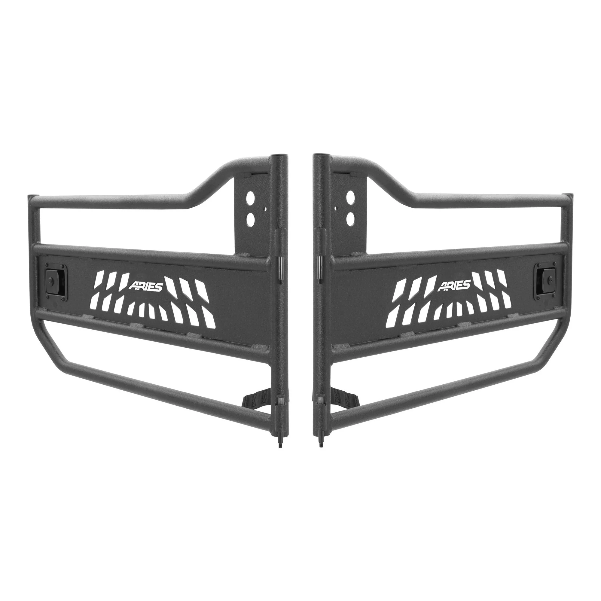 Aries 1500200 Front Tube Doors for 18-20 Jeep Wrangler JL Unlimited & Gladiator JT