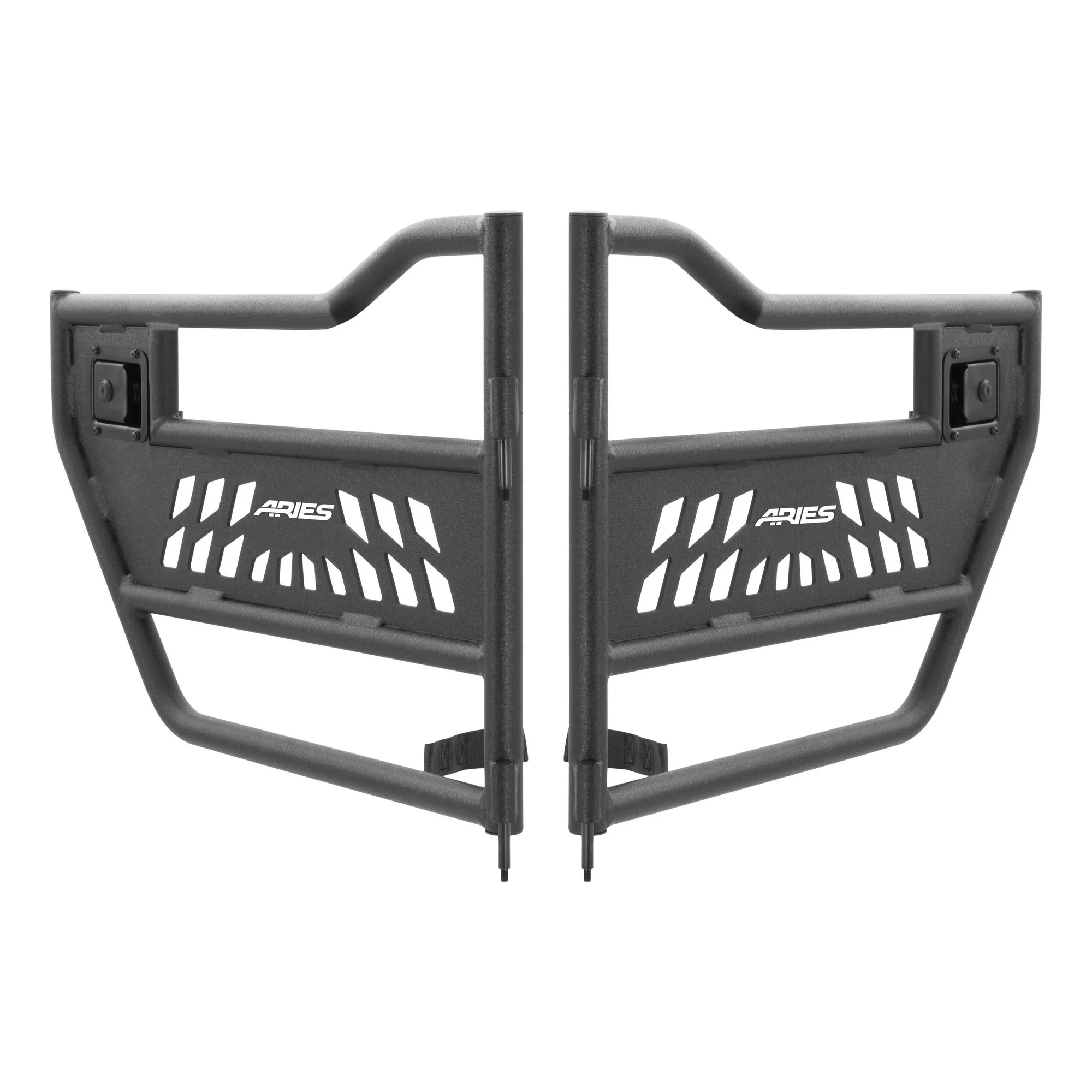 Aries 2500200 Rear Tube Doors for 18-20 Jeep Wrangler JL Unlimited & Gladiator JT