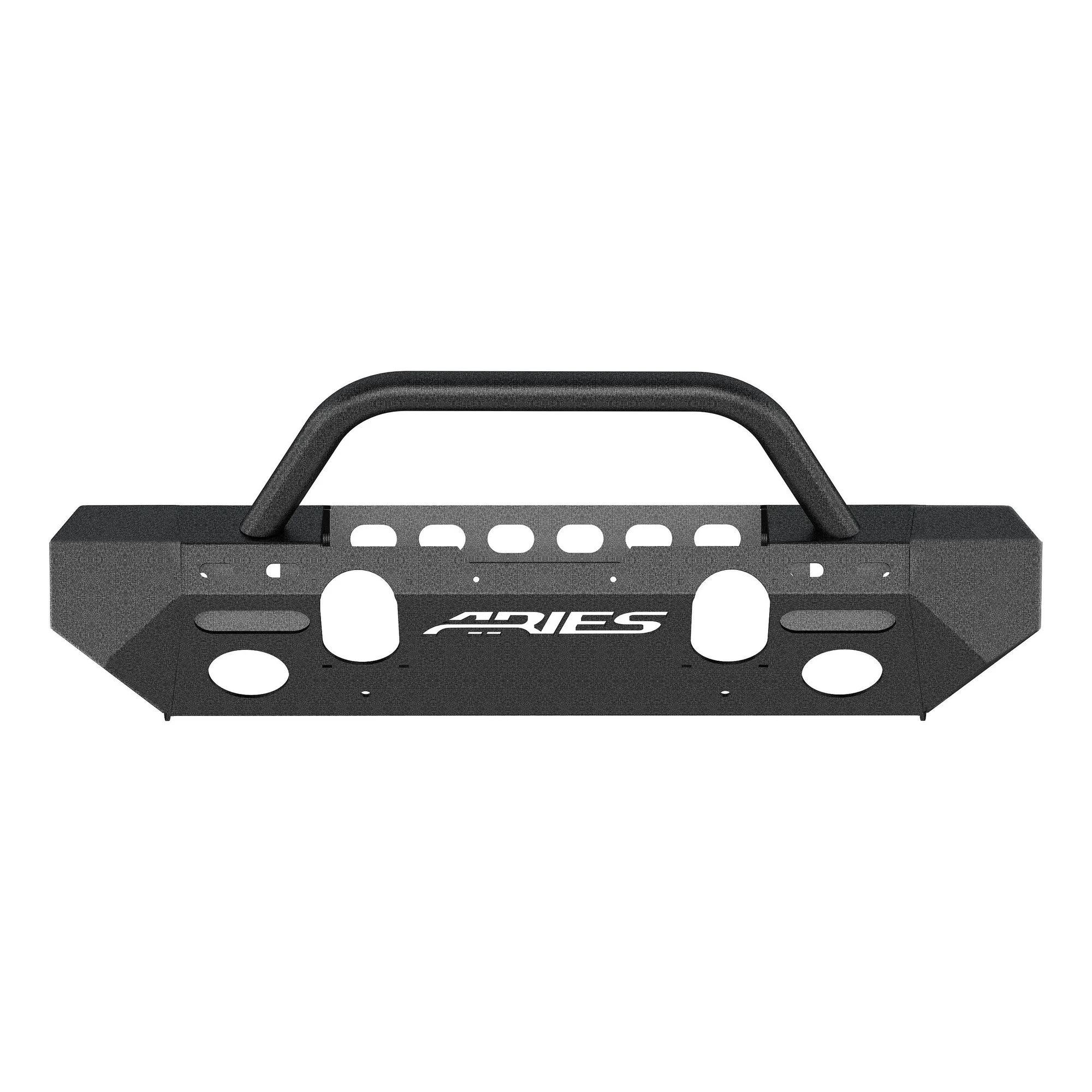 Aries  TrailChaser Front Bumper with Brush Guard for 18-23 Jeep Wrangler JL Unlimited & Gladiator JT