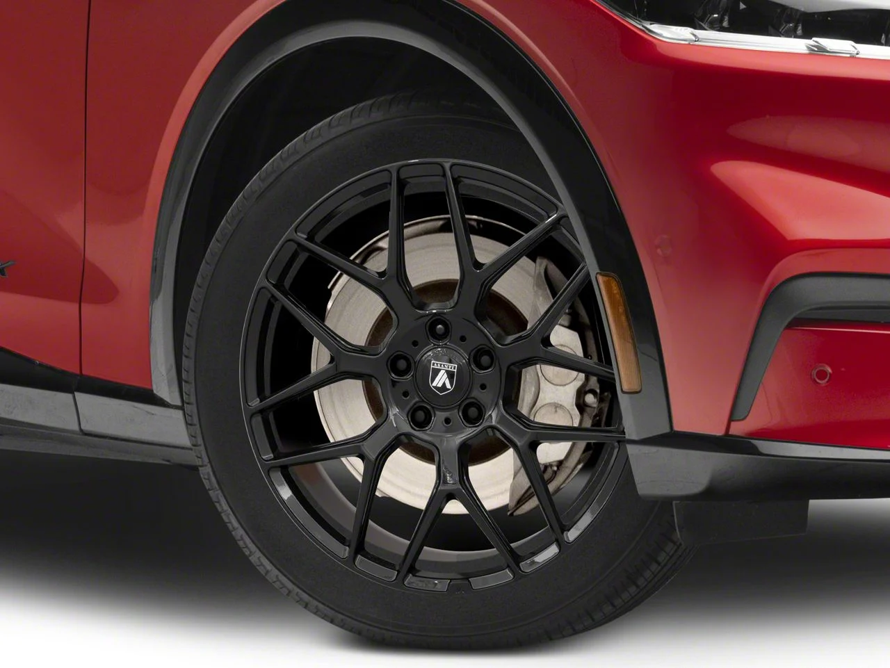 Asanti Dynasty Gloss Black Wheel; 22x9; 40mm Offset (21-26 Mustang Mach-E)