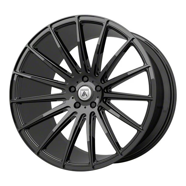 Asanti Polaris Gloss Black Wheel; 22x9; 40mm Offset (21-26 Mustang Mach-E)