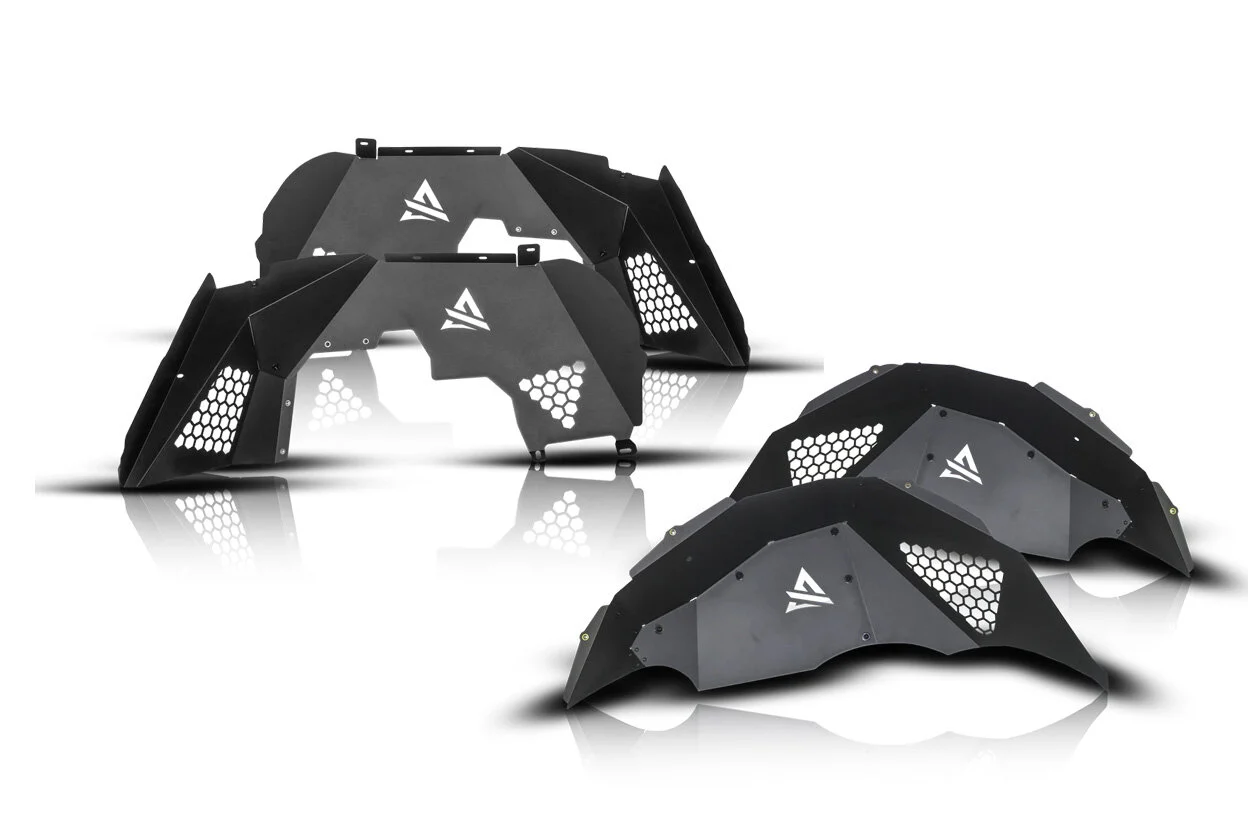 Attica 4x4  Terra Series Inner Fenders for 18-26 Jeep Wrangler JL - Aluminum for 18-26 Jeep Wrangler JL