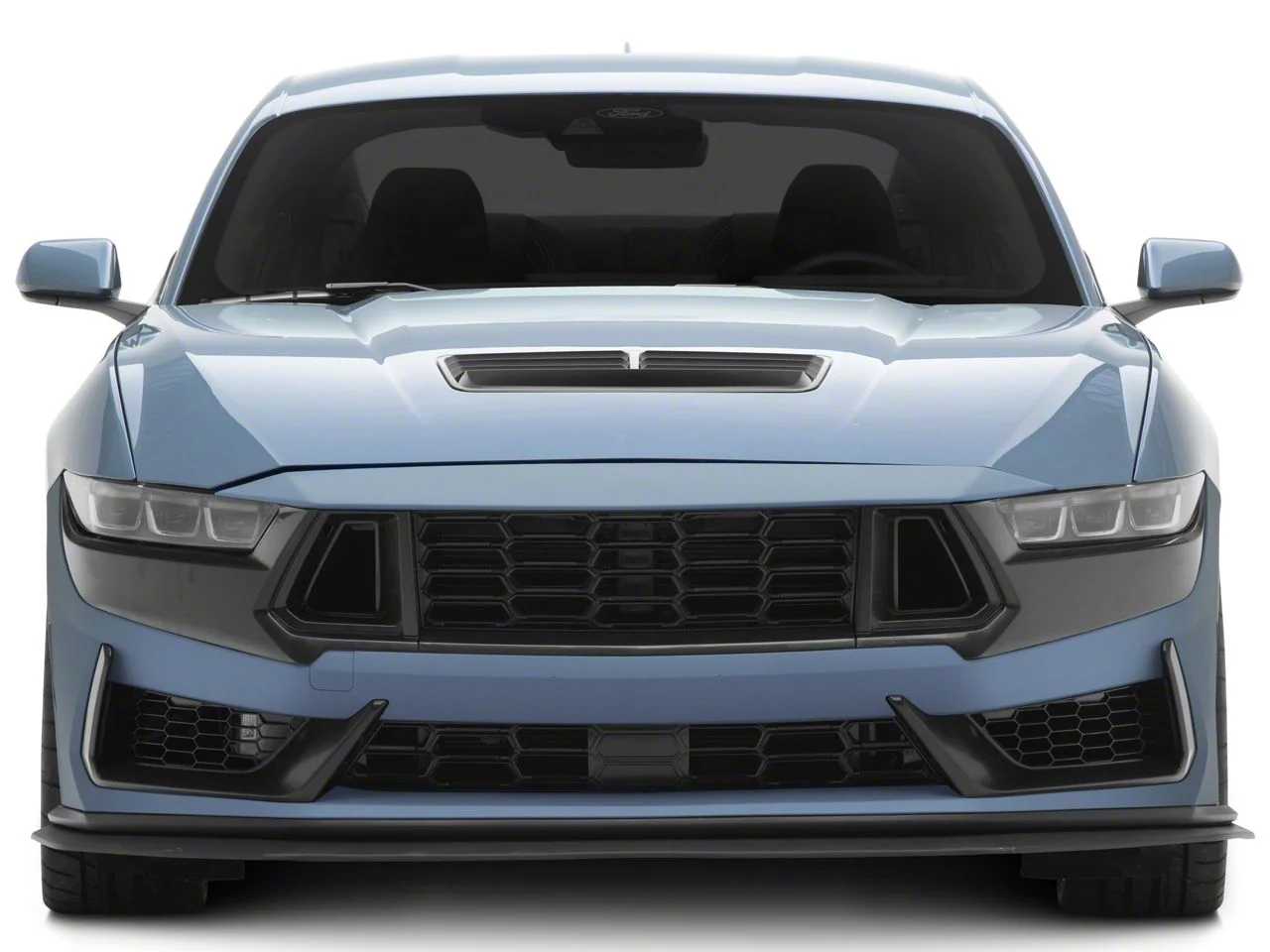 Dark Horse Front Bumper Conversion; Unpainted (24-26 Mustang GT, EcoBoost)