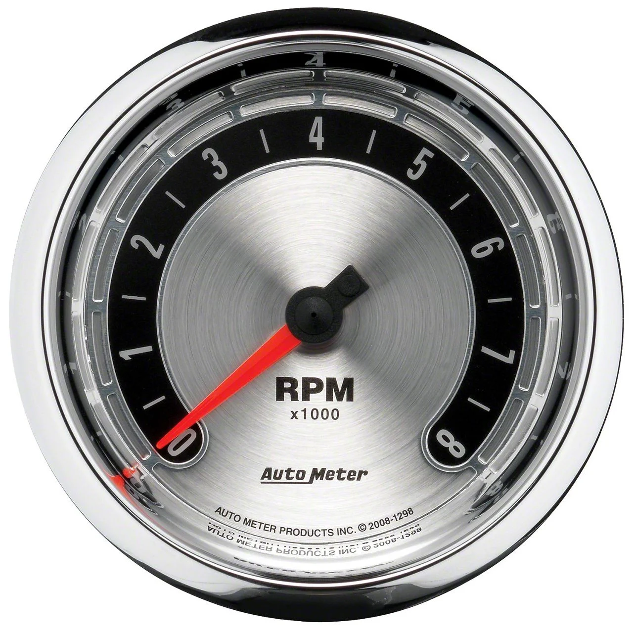 Auto Meter American Muscle Series 3-3/8-Inch In-Dash Tachometer; 0-8000 RPM (Universal; Some Adaptation May Be Required)