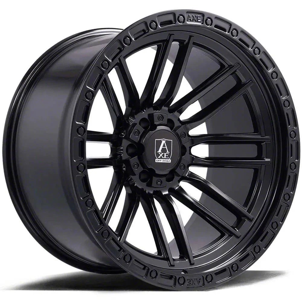 Axe Wheels Icarus Satin Black 6-Lug Wheel; 20x10; -19mm Offset (19-26 Sierra 1500)