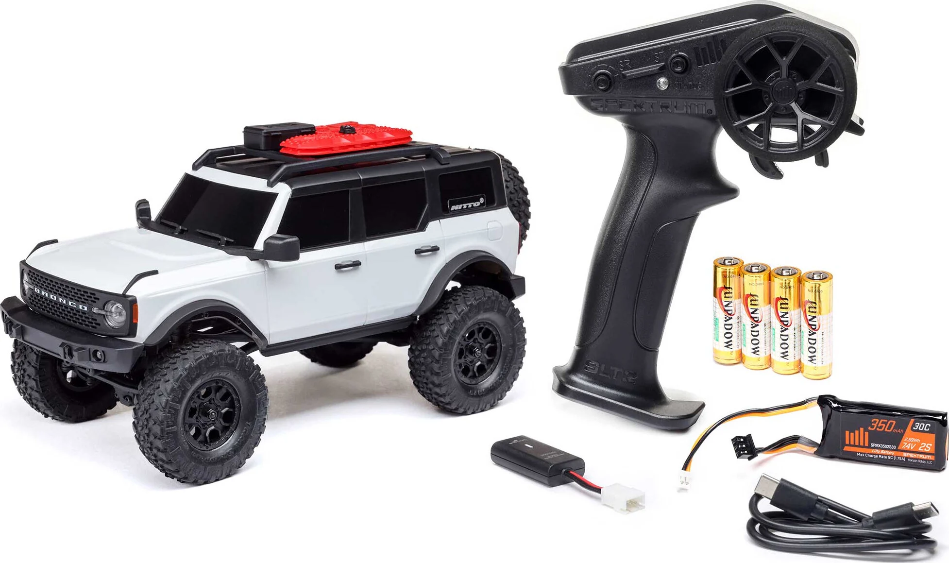 Axial    SCX24 Ford Bronco 4x4 RTR Brushed Rock Crawler (1:24)