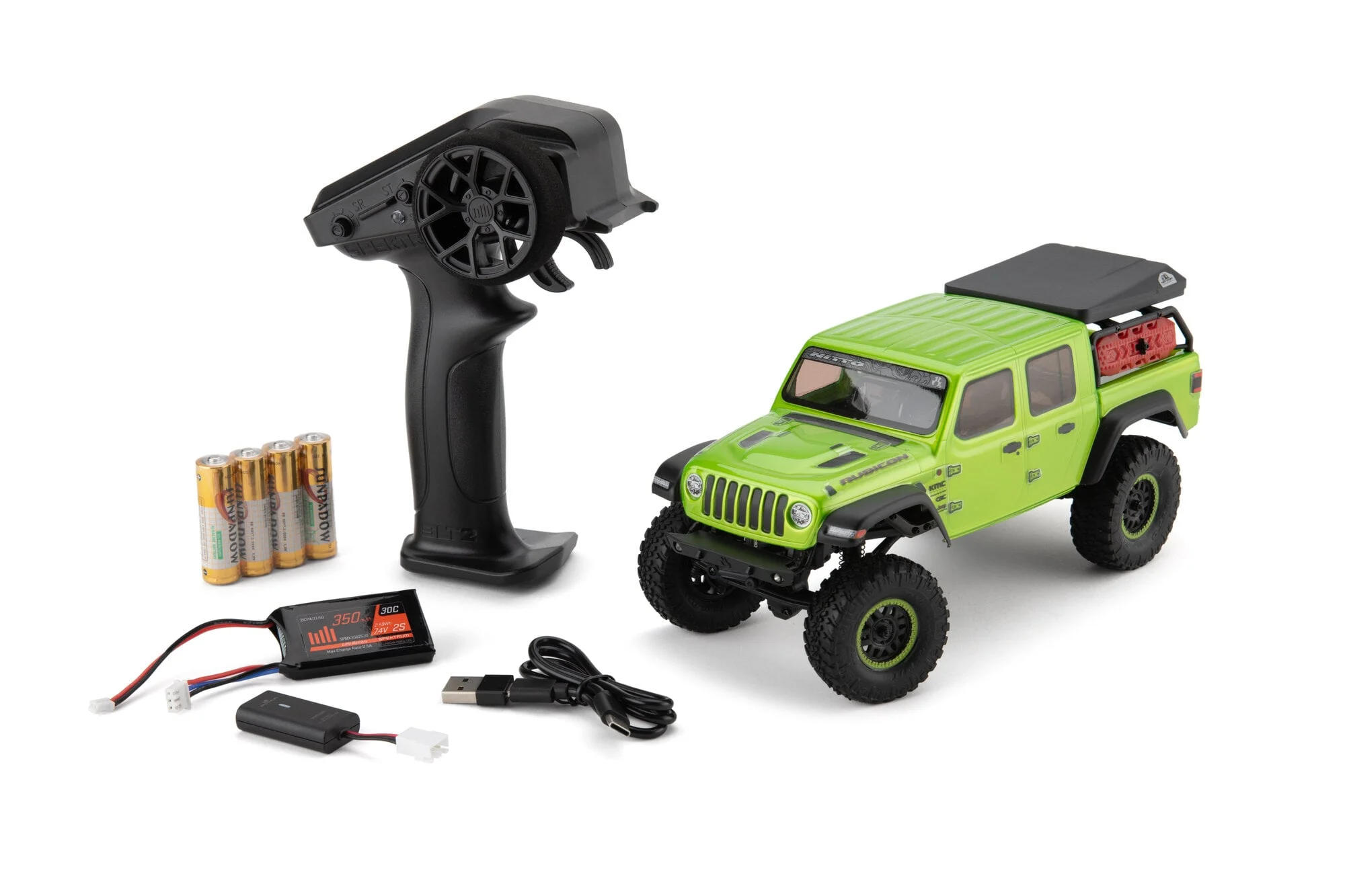 Axial  SCX24 Jeep JT Gladiator 4WD Rock Crawler (1:24)  in Black