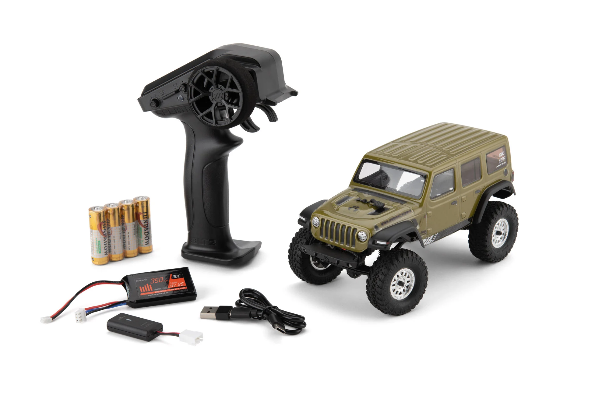 Axial  SCX24 Jeep Wrangler JLU 4X4 Rock Crawler (1:24)