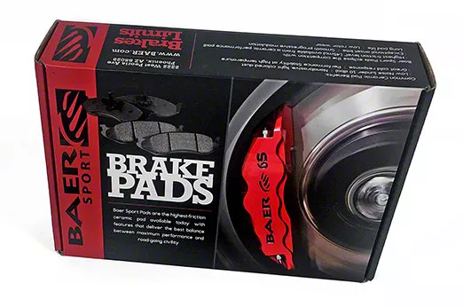 Baer Claw Ceramic Brake Pads; Front Pair (06-23 Charger w/ Single Piston Front Calipers)
