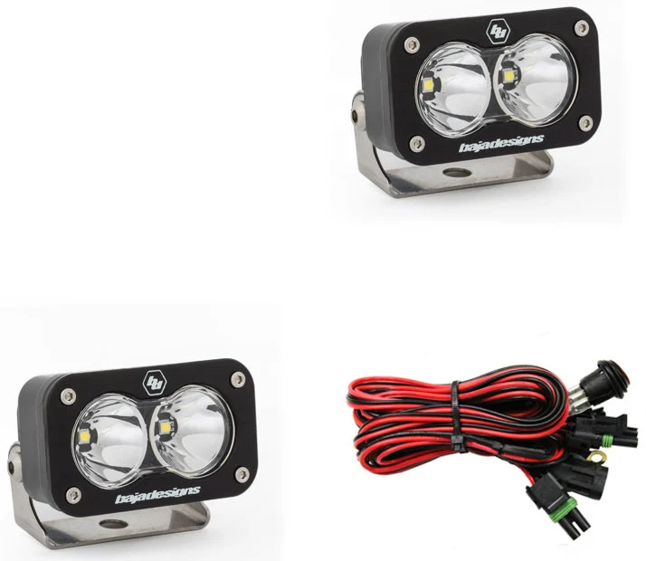 Baja Designs 547801 S2 Sport LED Spot Light-Pair