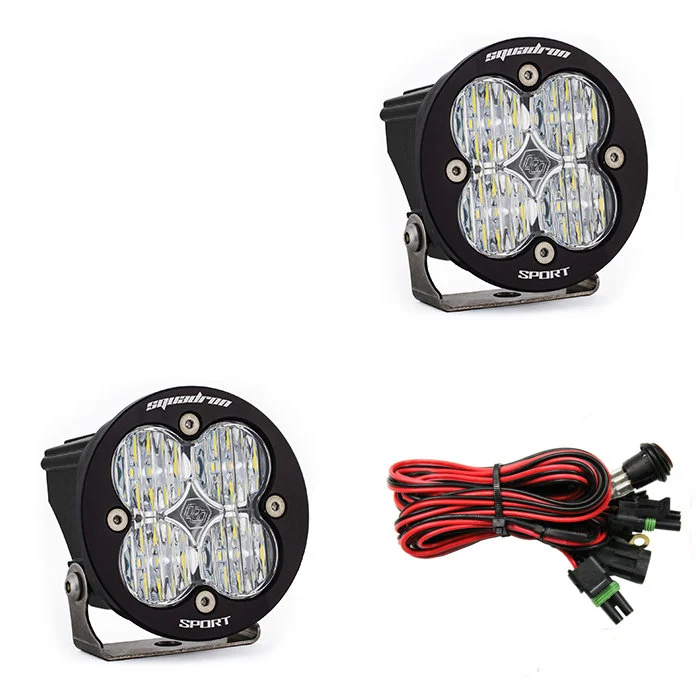 Baja Designs  2.0 Squadron-R Sport Wide Cornering Beam LED Lights