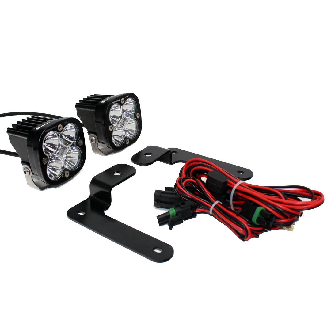 Baja Designs  2.0 Squadron A-Pillar Kit for 18-26 Jeep Wrangler JL Unlimited & Gladiator JT