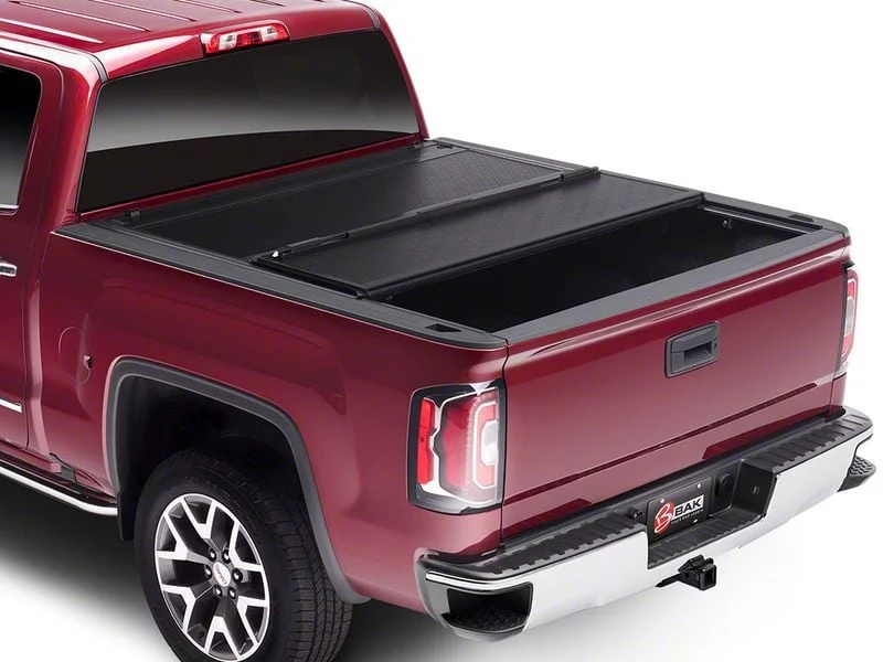 BAK Industries BAKFlip FiberMax Tri-Fold Tonneau Cover (15-19 Sierra 3500 HD)