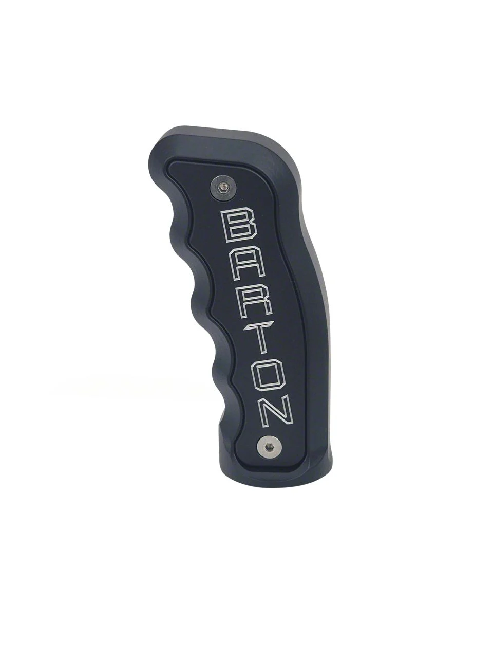 Barton Automatic Pistol Grip Shift Knob Handle and Barton Engraving; Black (06-14 Charger)