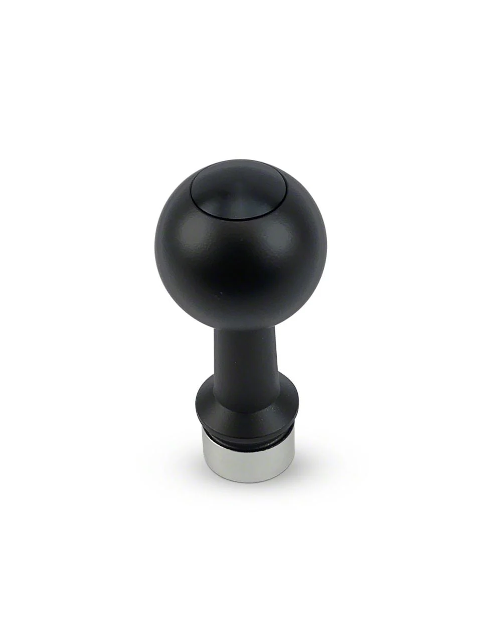 Barton Automatic Shift Knob with Black Adapter; Black Cap; Black Ball (15-23 Charger)