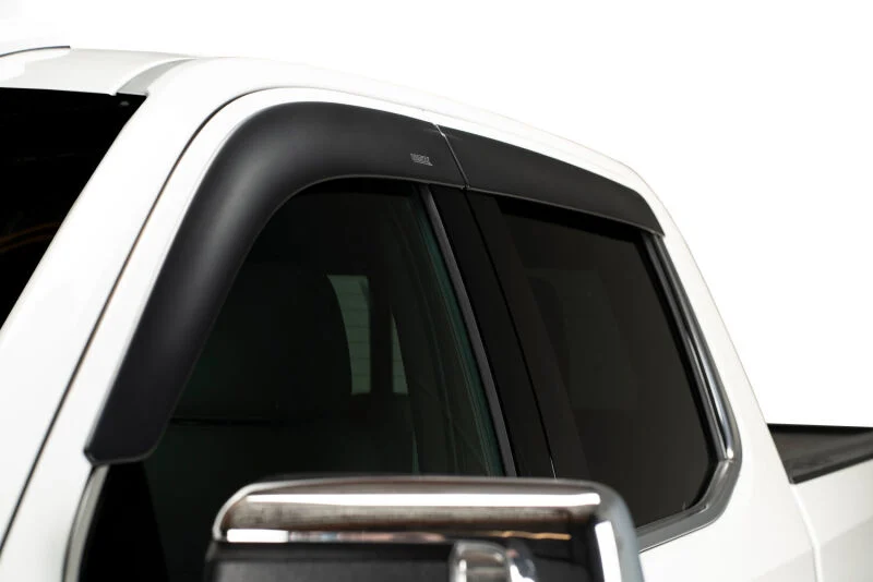 Husky Liners 09-18 Dodge RAM 1500 EC/QC In-Channel Mount Ventvisor Low Profile 4pc - Matte Black