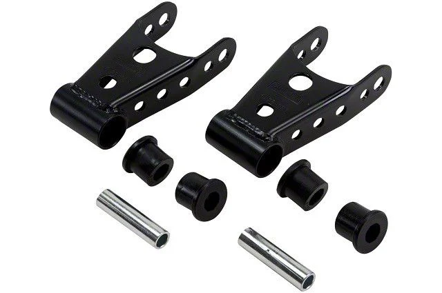 Belltech 1-Inch Drop Leaf Spring Shackles (11-18 Sierra 3500 HD)