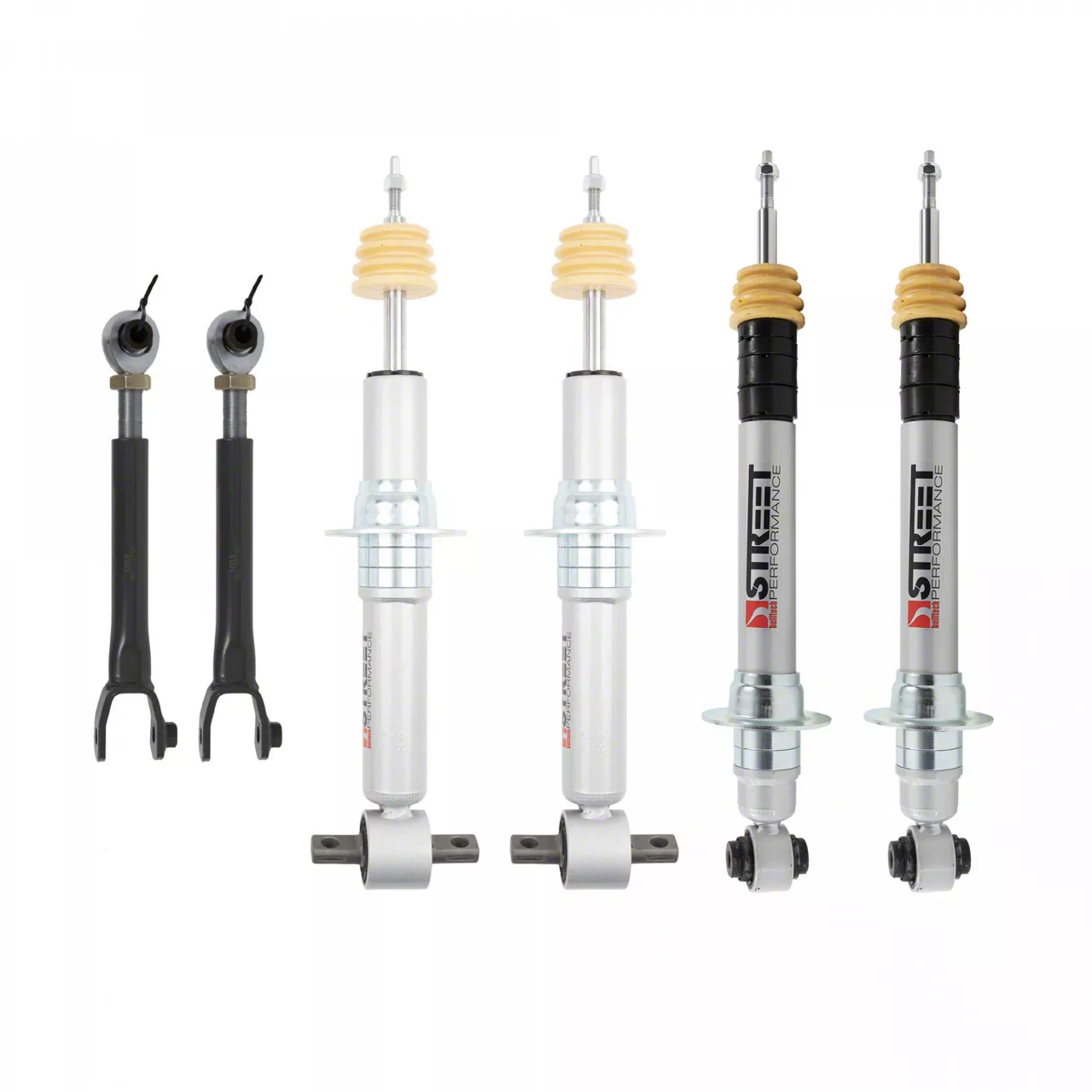 Belltech Lowering Kit with Street Performance Struts; 0 to 2.50-Inch Front / 1 to 3.50-Inch Rear (21-26 Tahoe w/o ARC & MagneRide)
