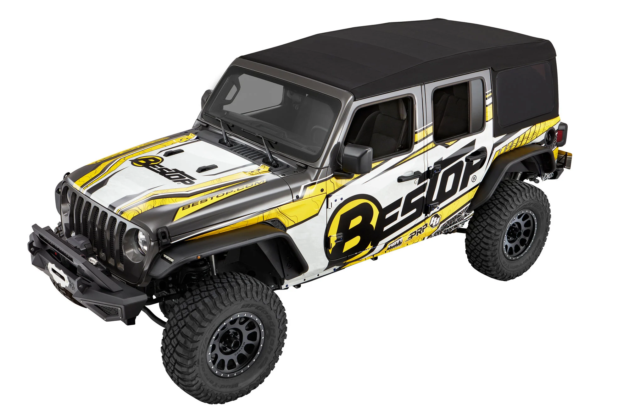 Bestop  Supertop Ultra Squareback Soft Top for 18-26 Jeep Wrangler JL Unlimited 4-Door