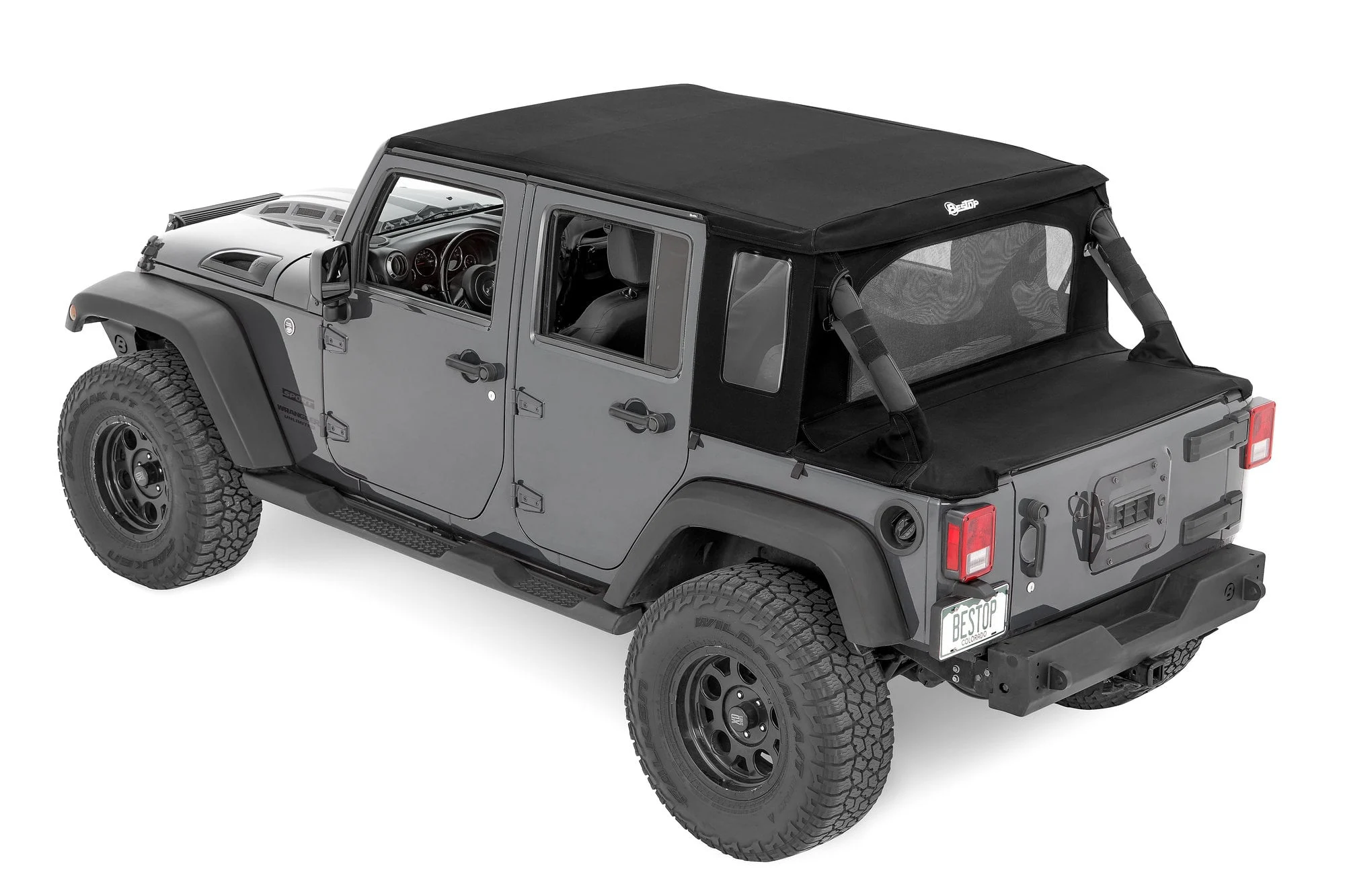 Bestop  Trektop Halftop  for 07-18 Jeep Wrangler JK Unlimited