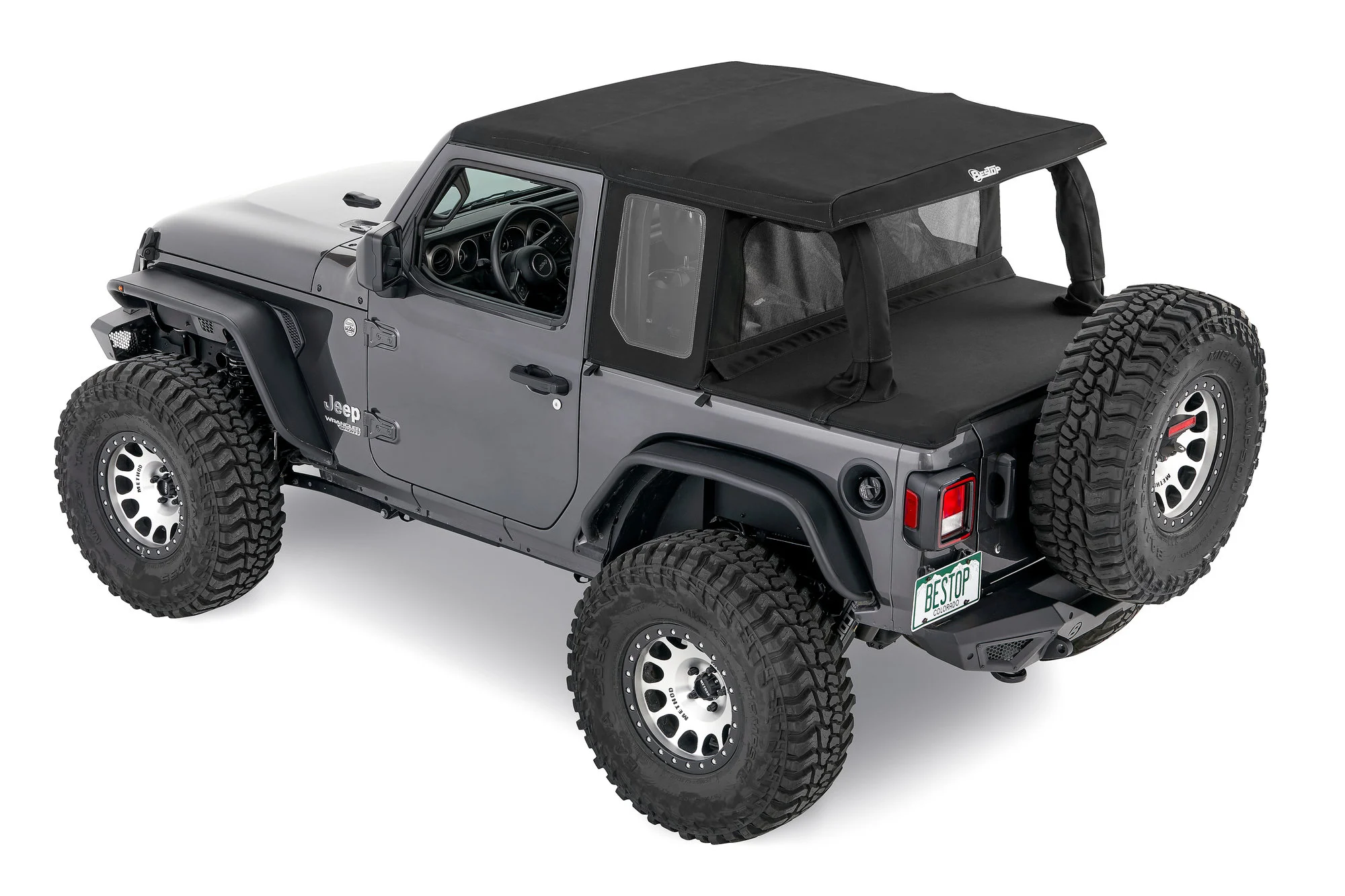 Bestop  Trektop Halftop  for 18-25 Jeep Wrangler JL 2-Door