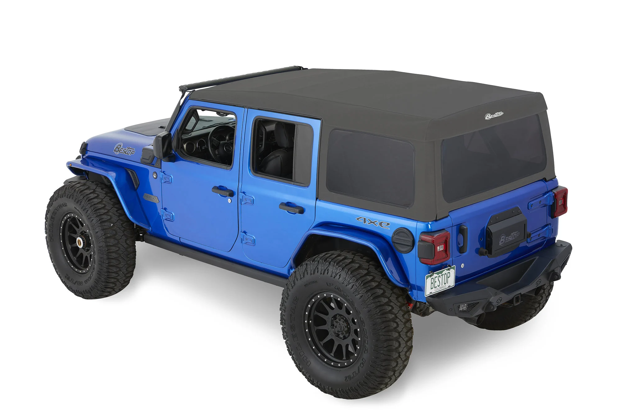 Bestop  Supertop Squareback Soft Top for 18-25 Jeep Wrangler JL Unlimited