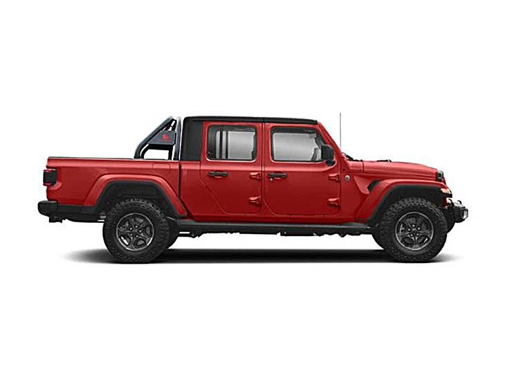Black Horse Off Road RB10BK Classic  Roll Bar for 20-23 Jeep Gladiator JT without Tonneau