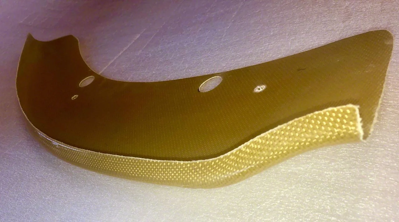 Black Ops Auto Works OEM Bumper Covers; Yellow Kevlar (15-18 Charger)