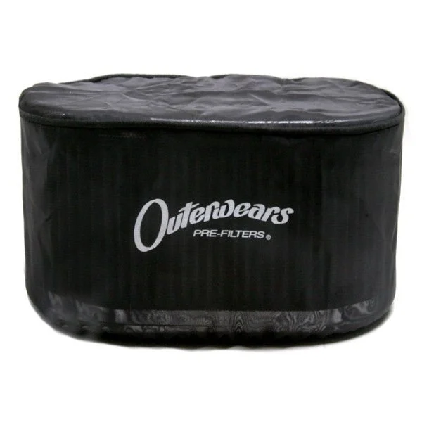 Black Outerwear Prefilter Oval 5.5" X 9" X 6" 10-1038-01
