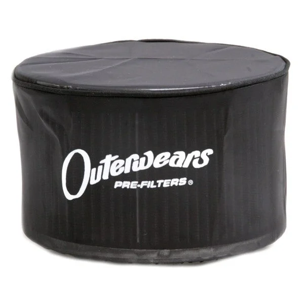 Black Outerwear Prefilter Round 6" X 3.5" 10-1116-01
